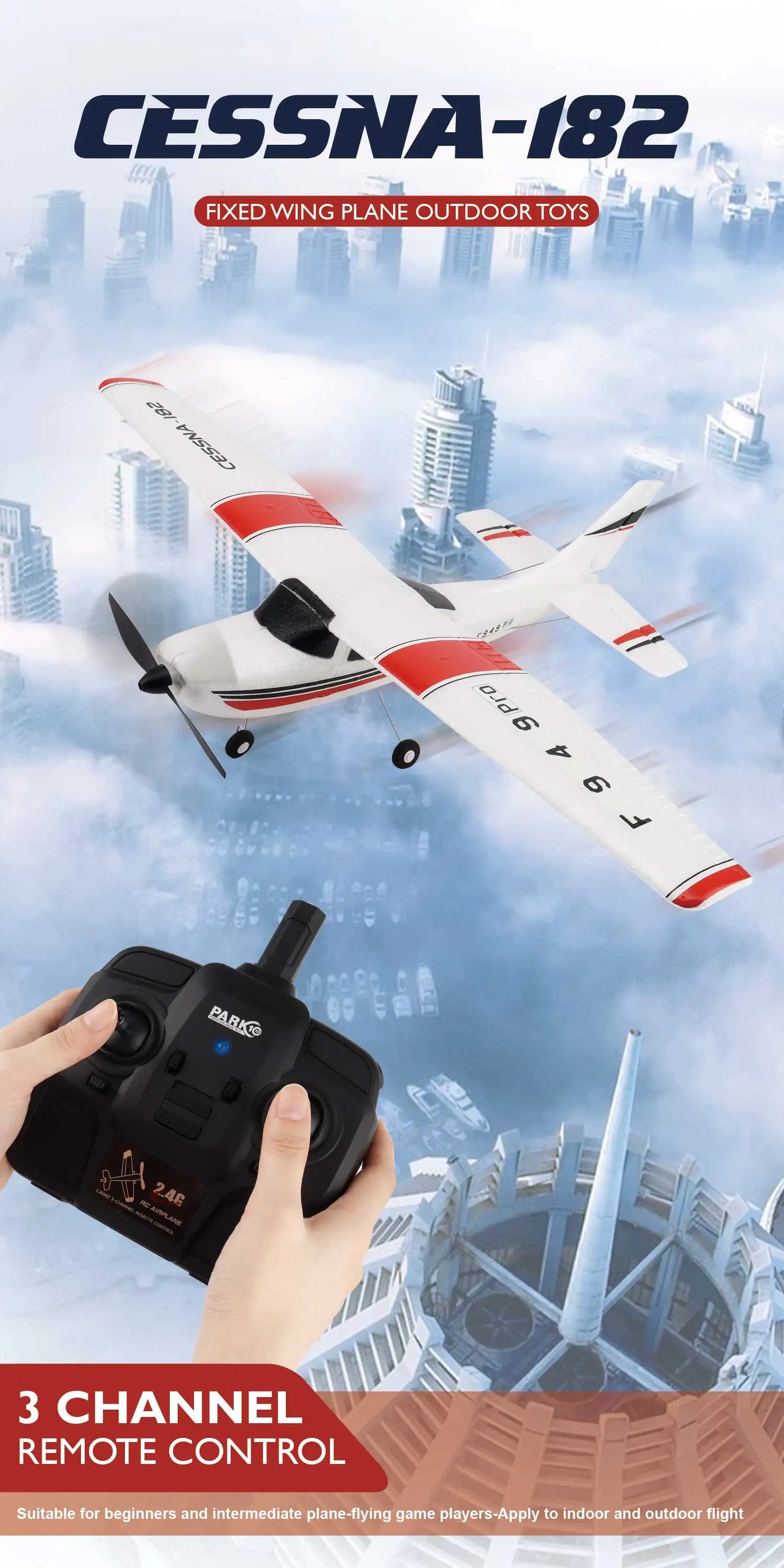 3CH Fixed Wing with Gyroscope