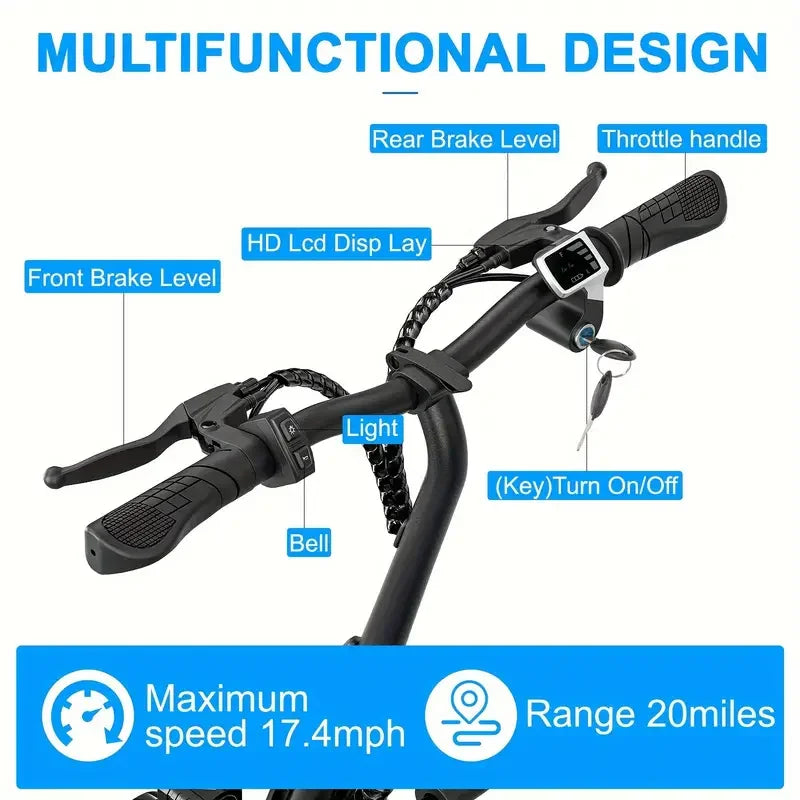 500W 48V Lithium Battery Electric Scooter