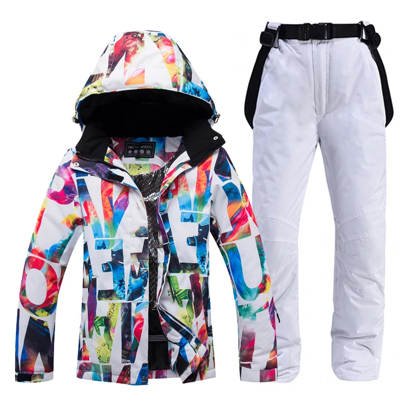 Women's Snowboard Suit – Windproof & Warm