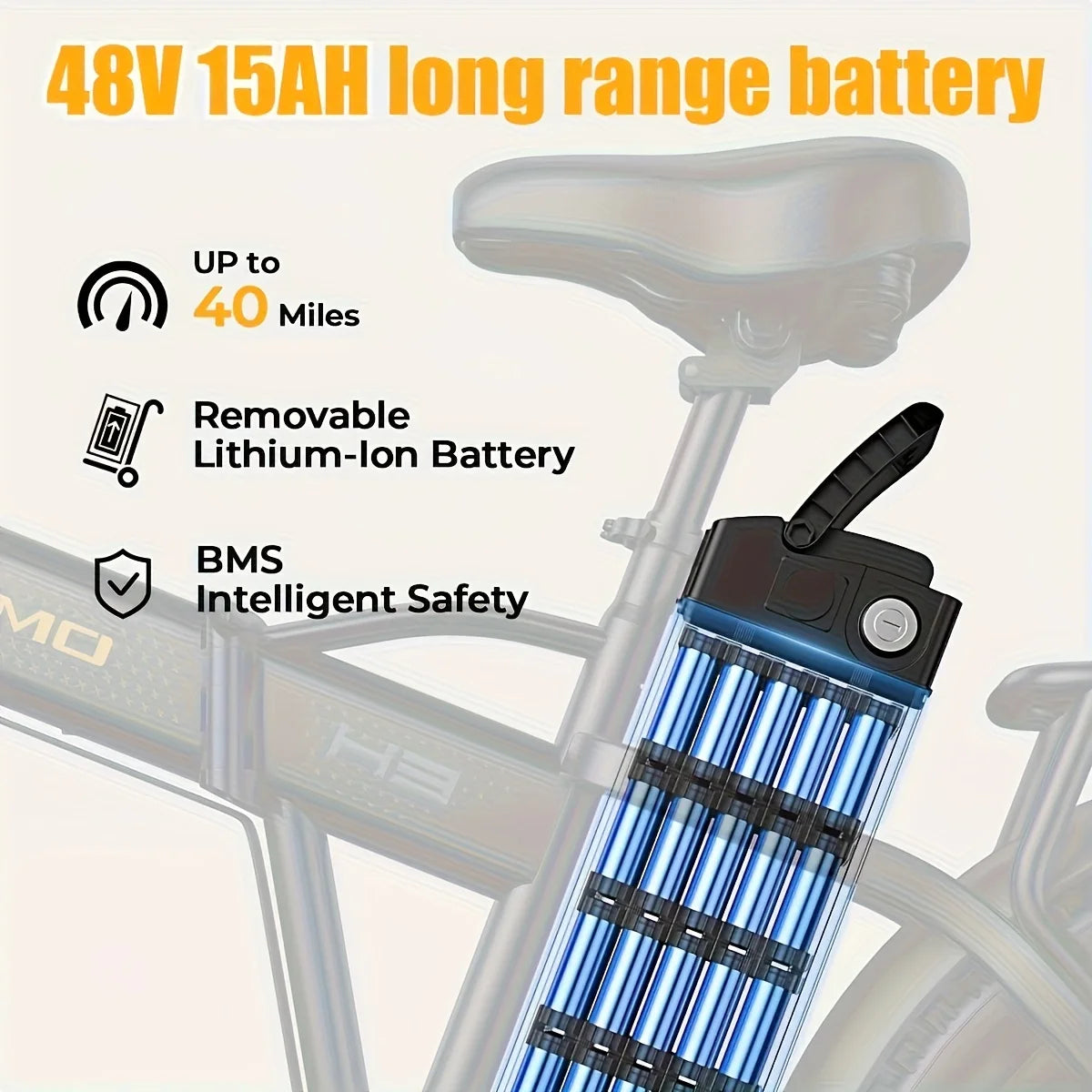 Removable Battery Folding Electric Bike