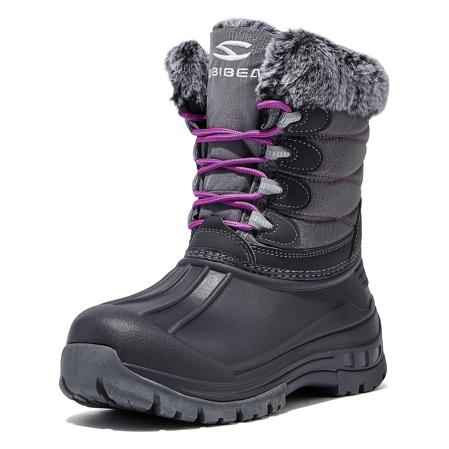 HOBIBEAR Women’s Snow Boots – Faux Fur & Waterproof