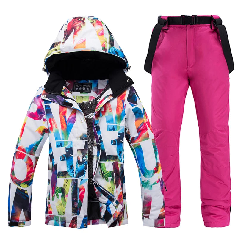 Women's Snowboard Suit – Windproof & Warm
