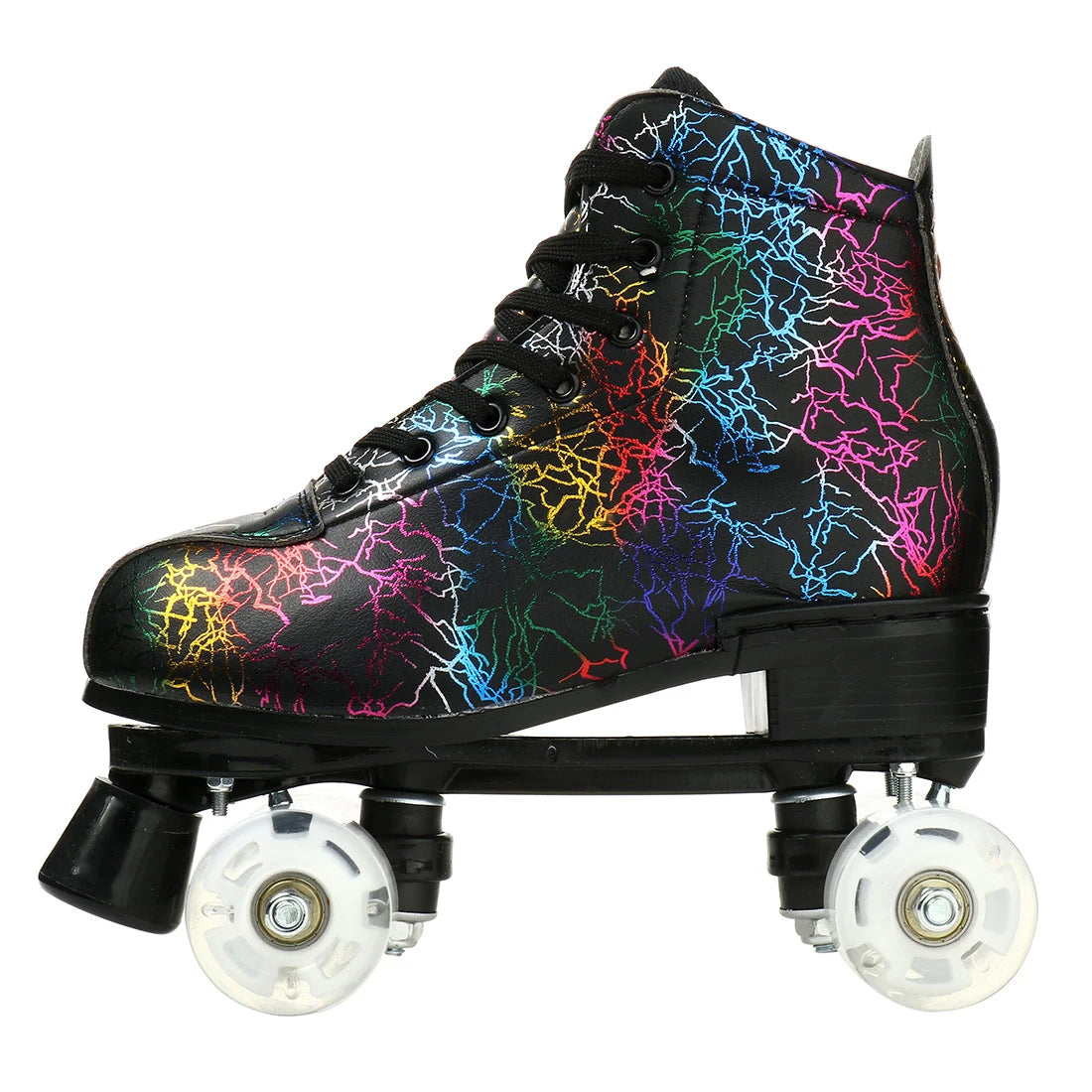 Flashing Quad Roller Skates