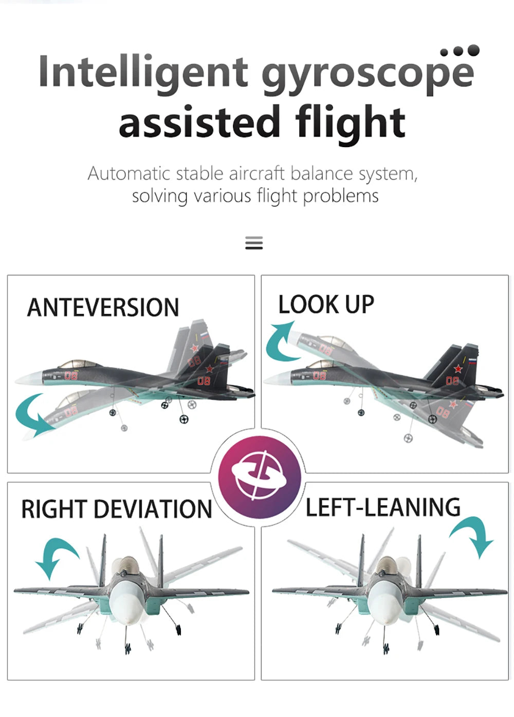6-Axis Gyro RC Plane