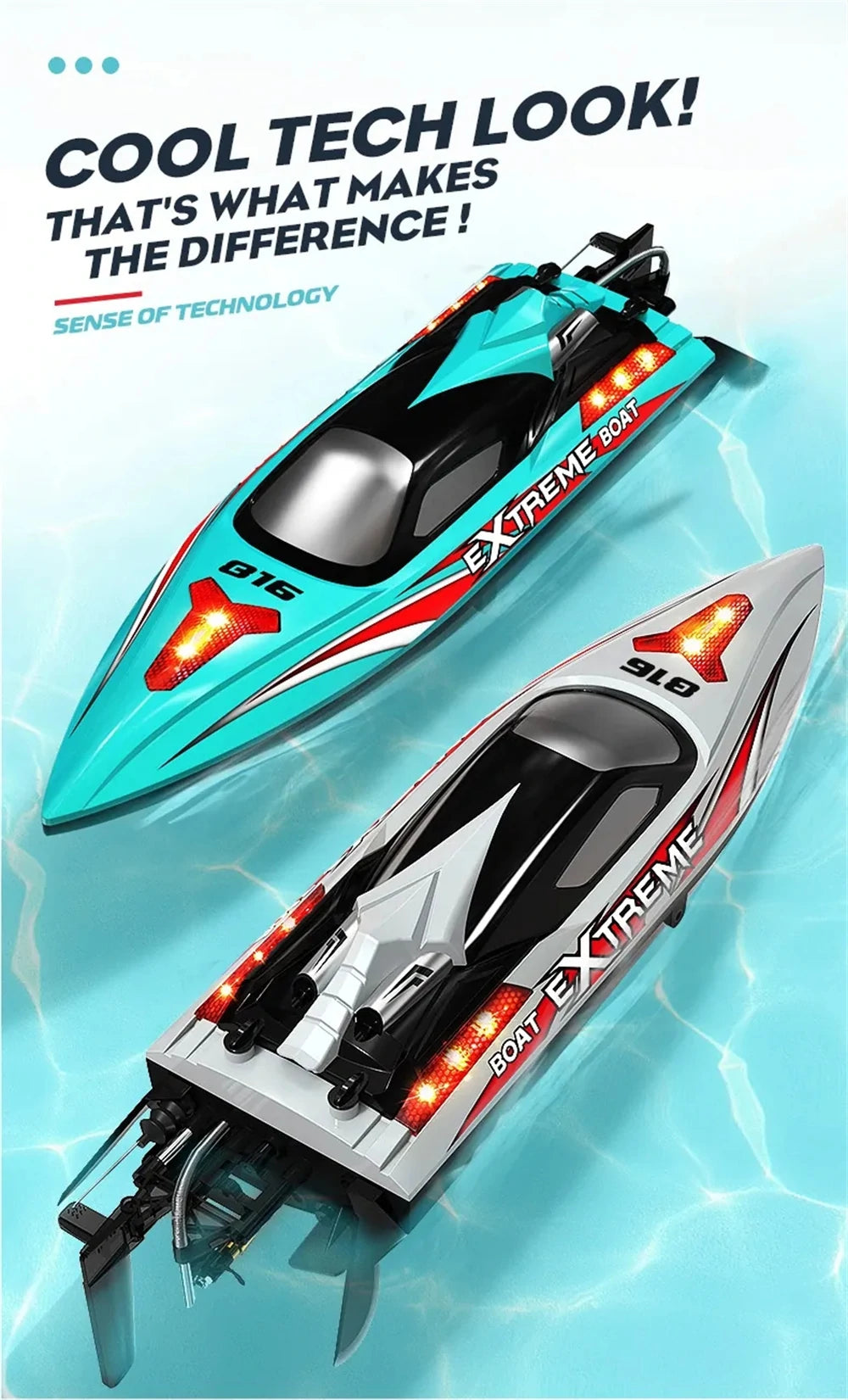 4WD Speedboat Style Racer