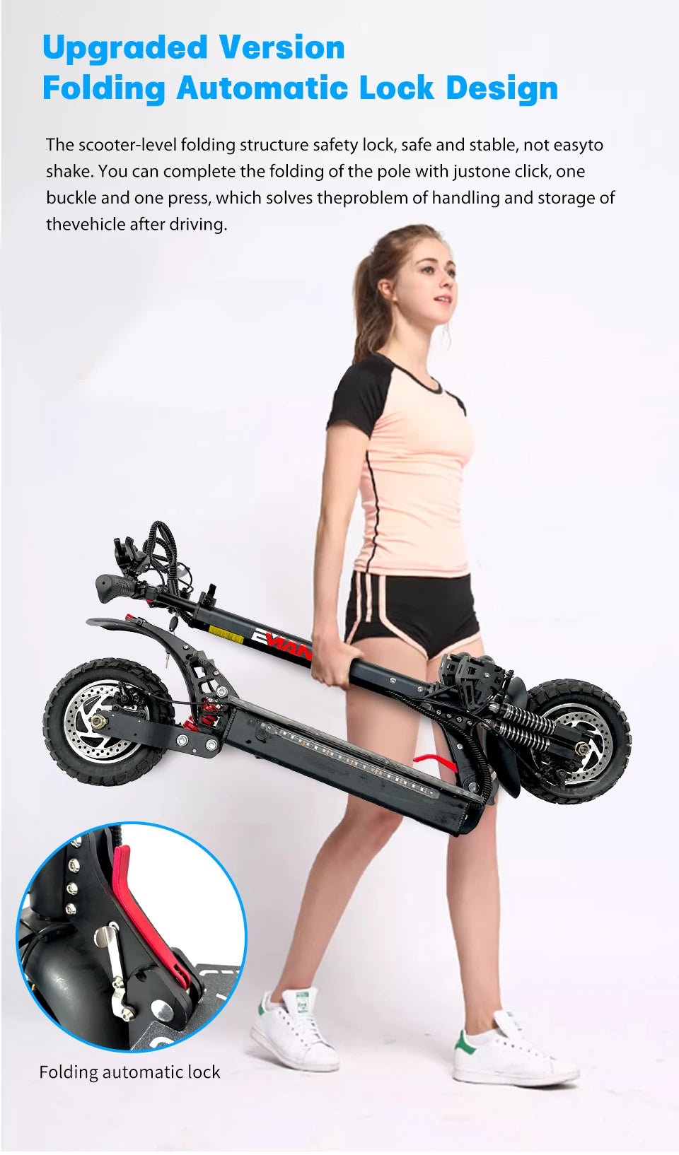 48V 2000W Off-Road Scooter