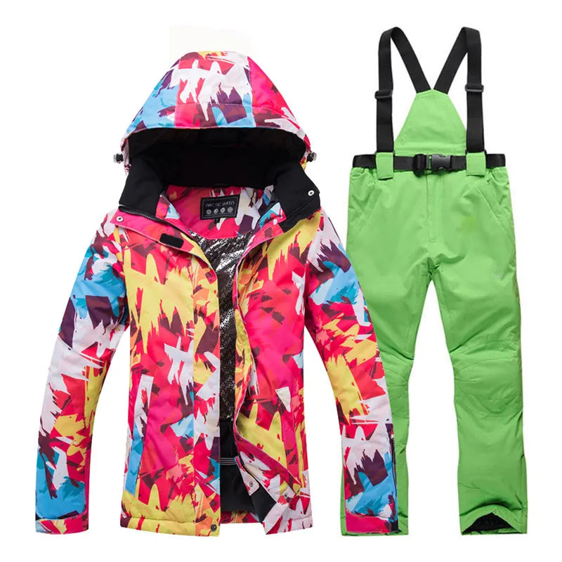 Women's Snowboard Suit – Windproof & Warm