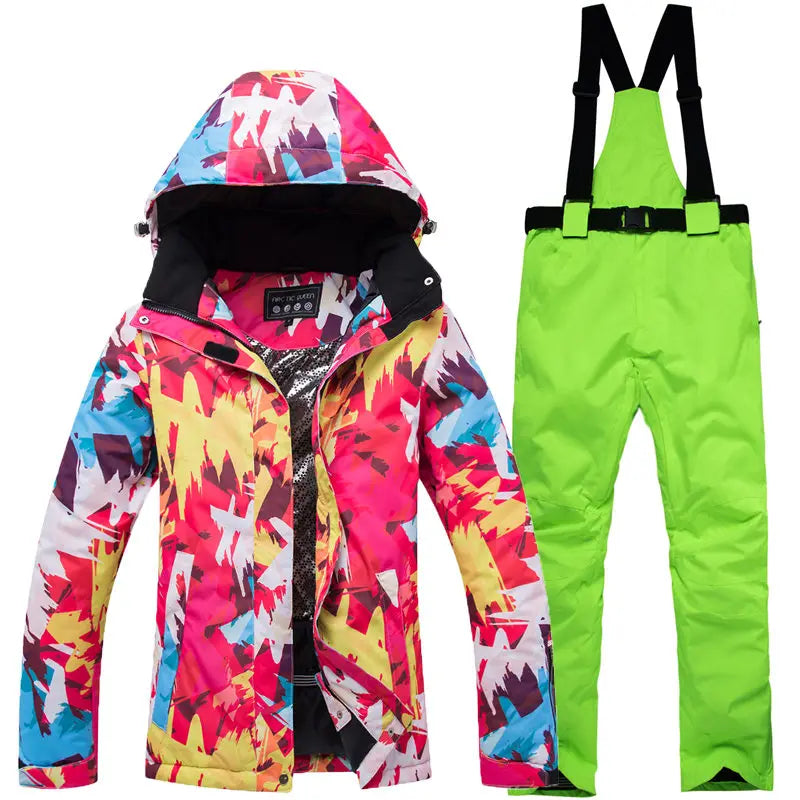 Women's Snowboard Suit – Windproof & Warm