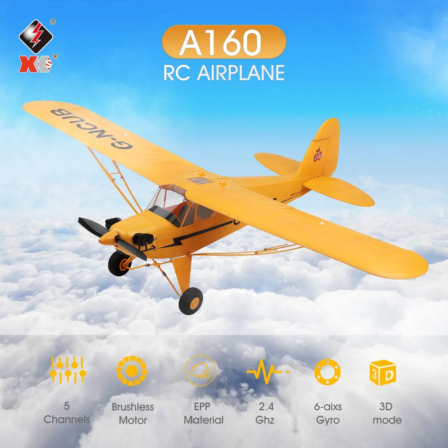 Wingspan 3D/6G Brushless Aircraft