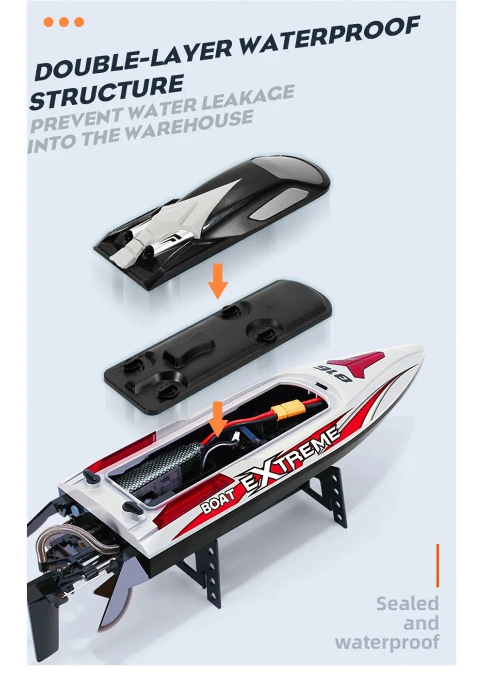 4WD Speedboat Style Racer