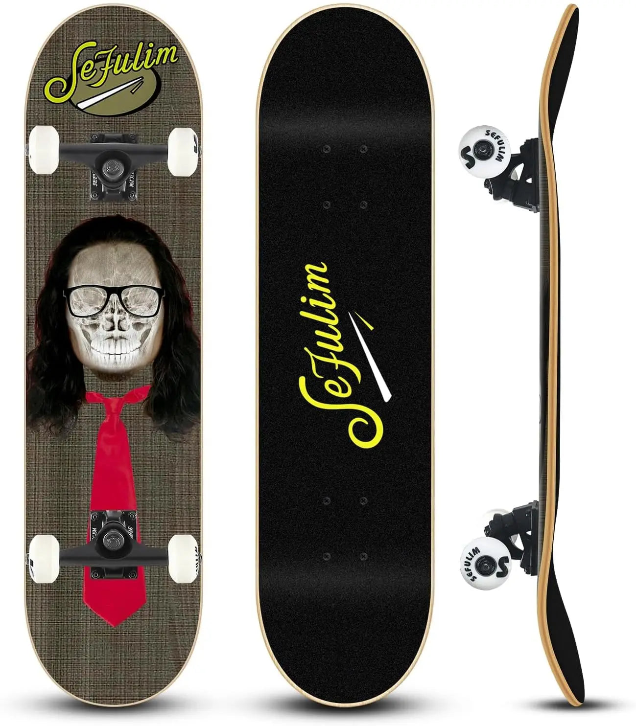 Joe Sefulim 31 x 8 Inch Complete Skateboard