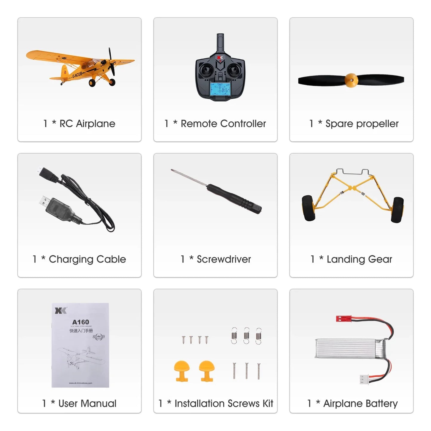 Wingspan 3D/6G Brushless Aircraft