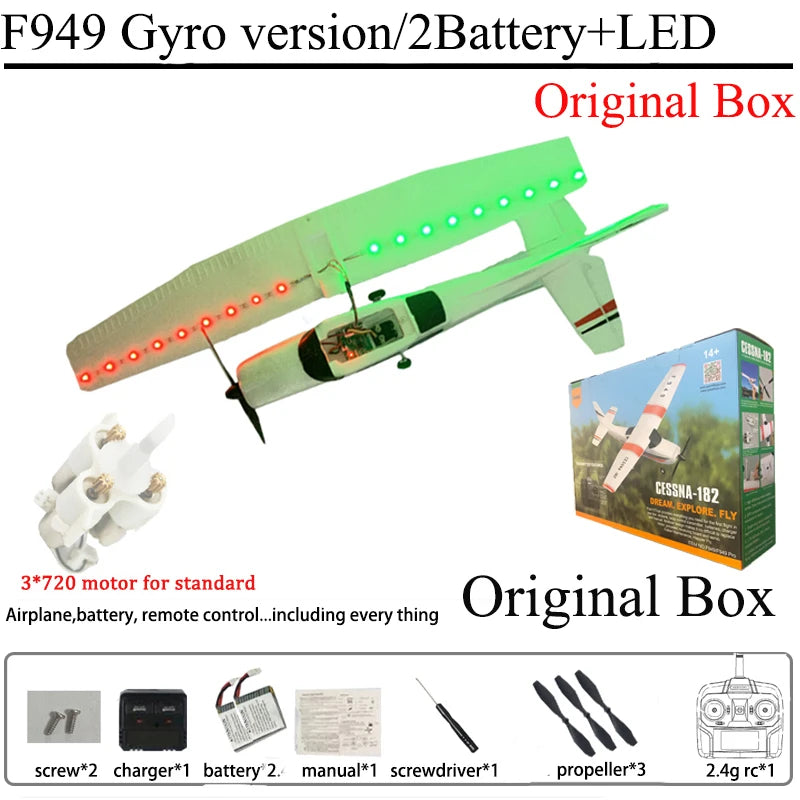 3CH Fixed Wing with Gyroscope