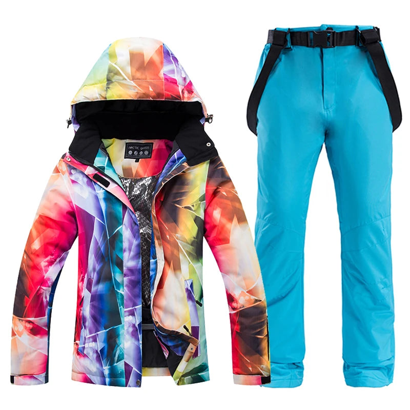 Women's Snowboard Suit – Windproof & Warm