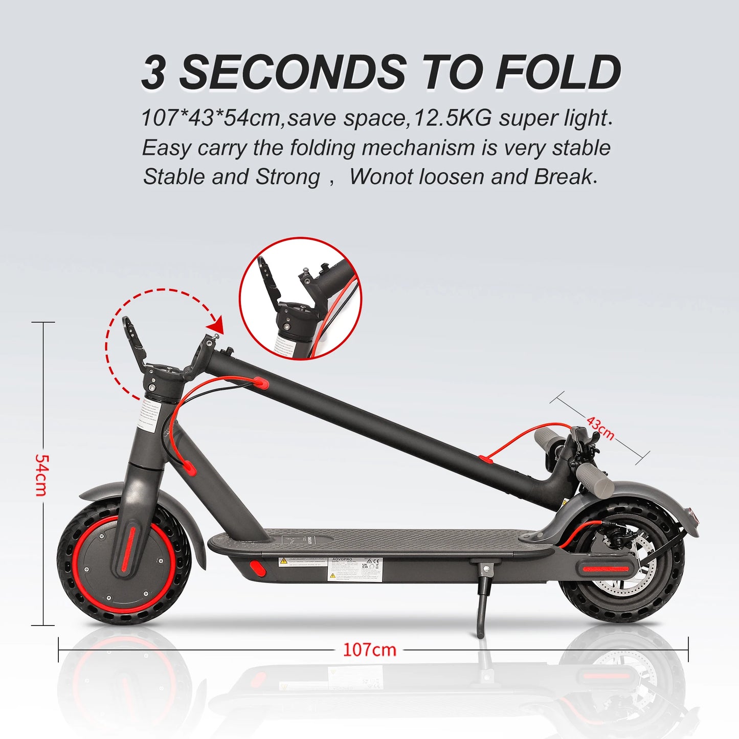 AOVOPRO ES80 350W Scooter