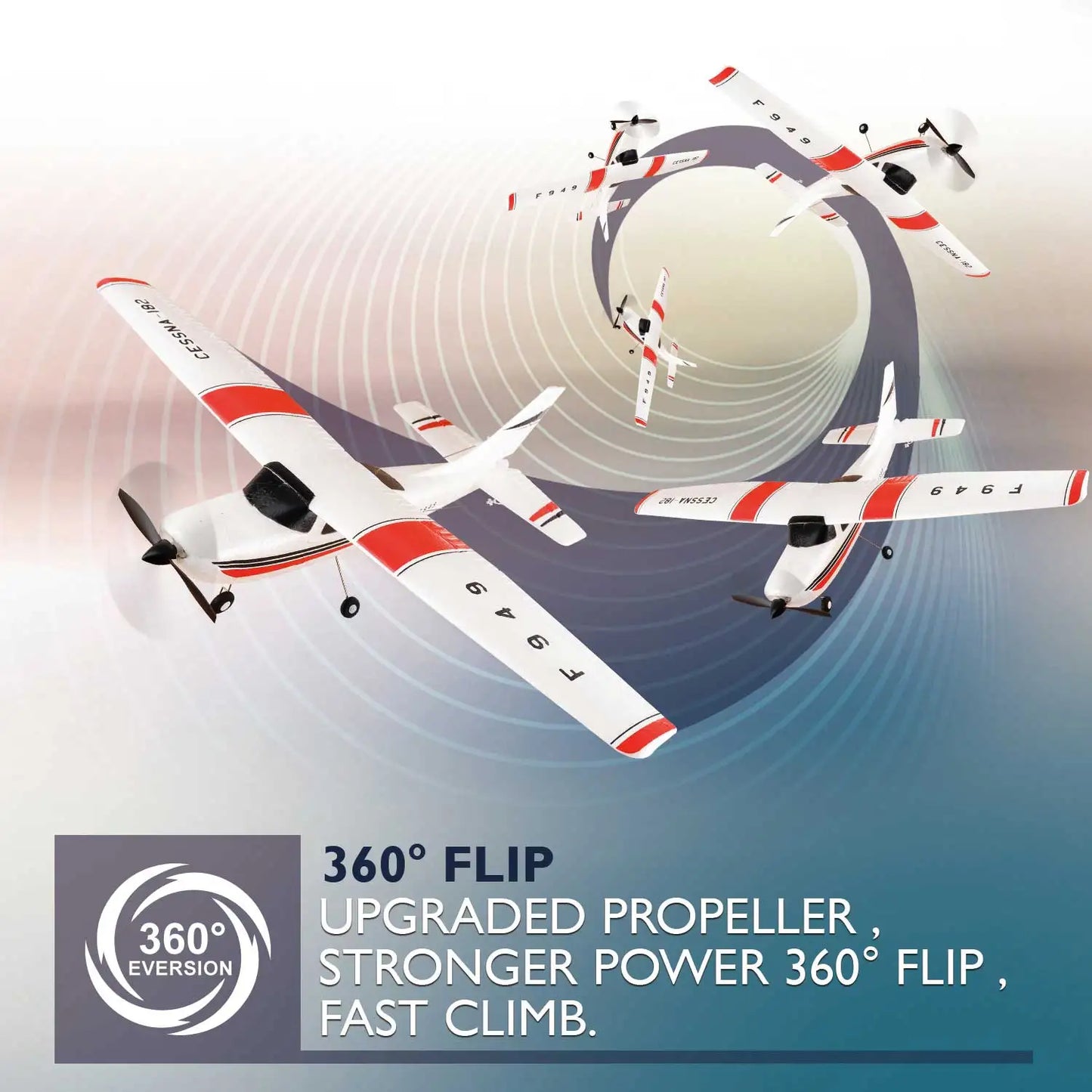 3CH Fixed Wing with Gyroscope