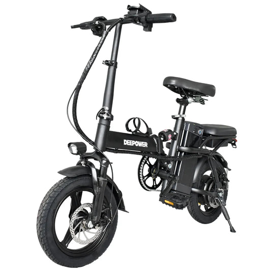 14" Folding Ebike Multi-Shock Suspension