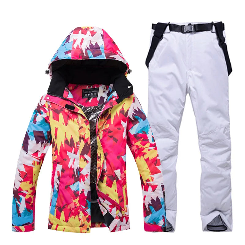 Women's Snowboard Suit – Windproof & Warm