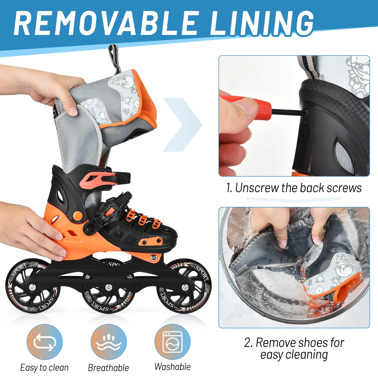 Professional Inline Men's and Women's Roller Skates