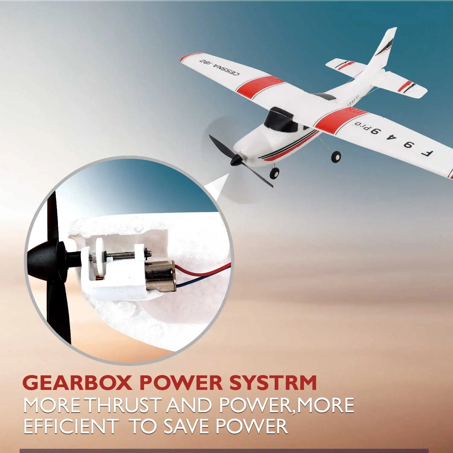 3CH Fixed Wing with Gyroscope