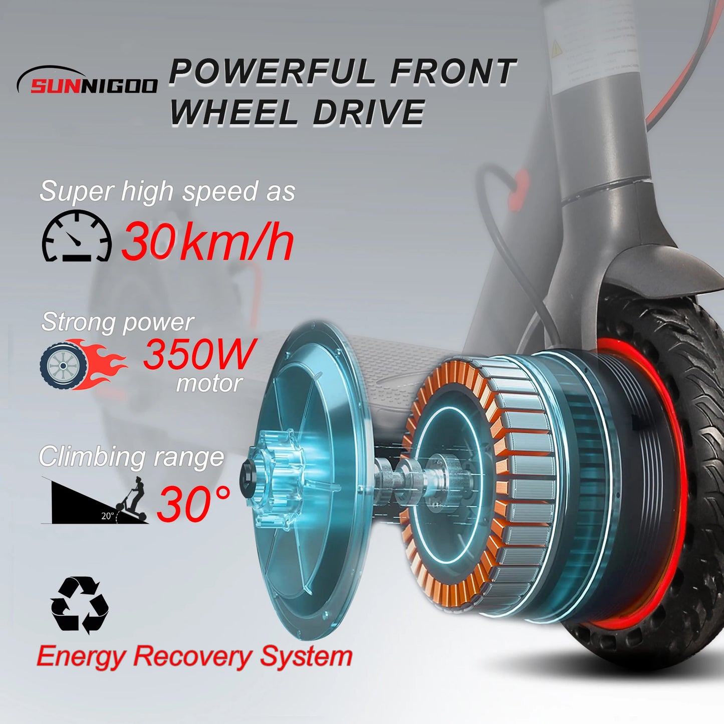 SUNNIGOO N7PRO 36V 10.4Ah Scooter