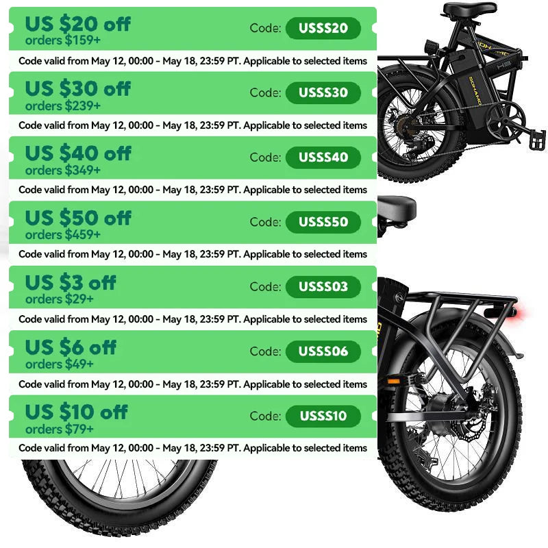 Removable Battery Folding Electric Bike