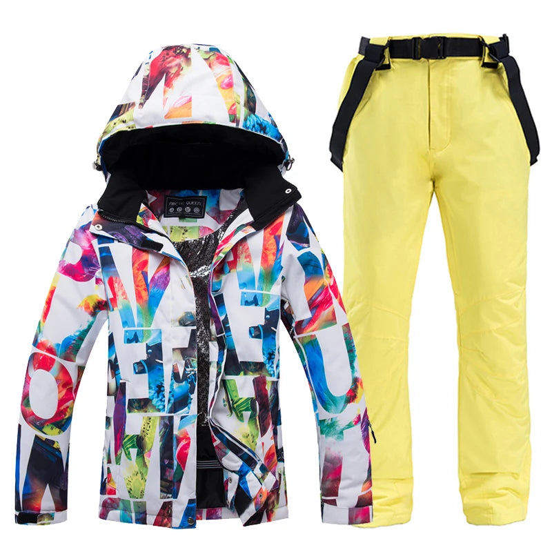 Women's Snowboard Suit – Windproof & Warm