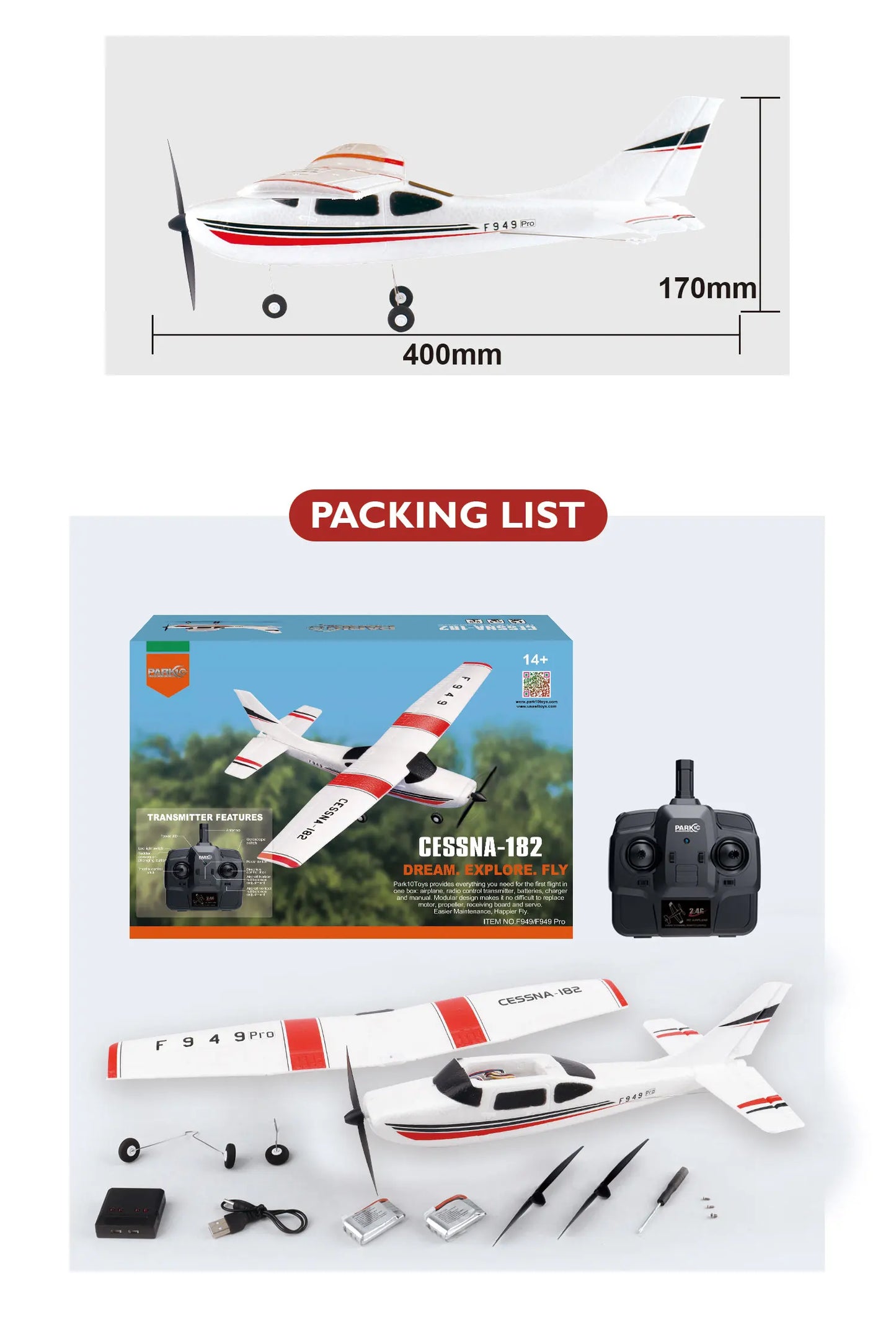 3CH Fixed Wing with Gyroscope