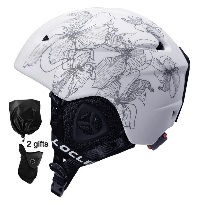 LOCLE Molded Ski Helmet