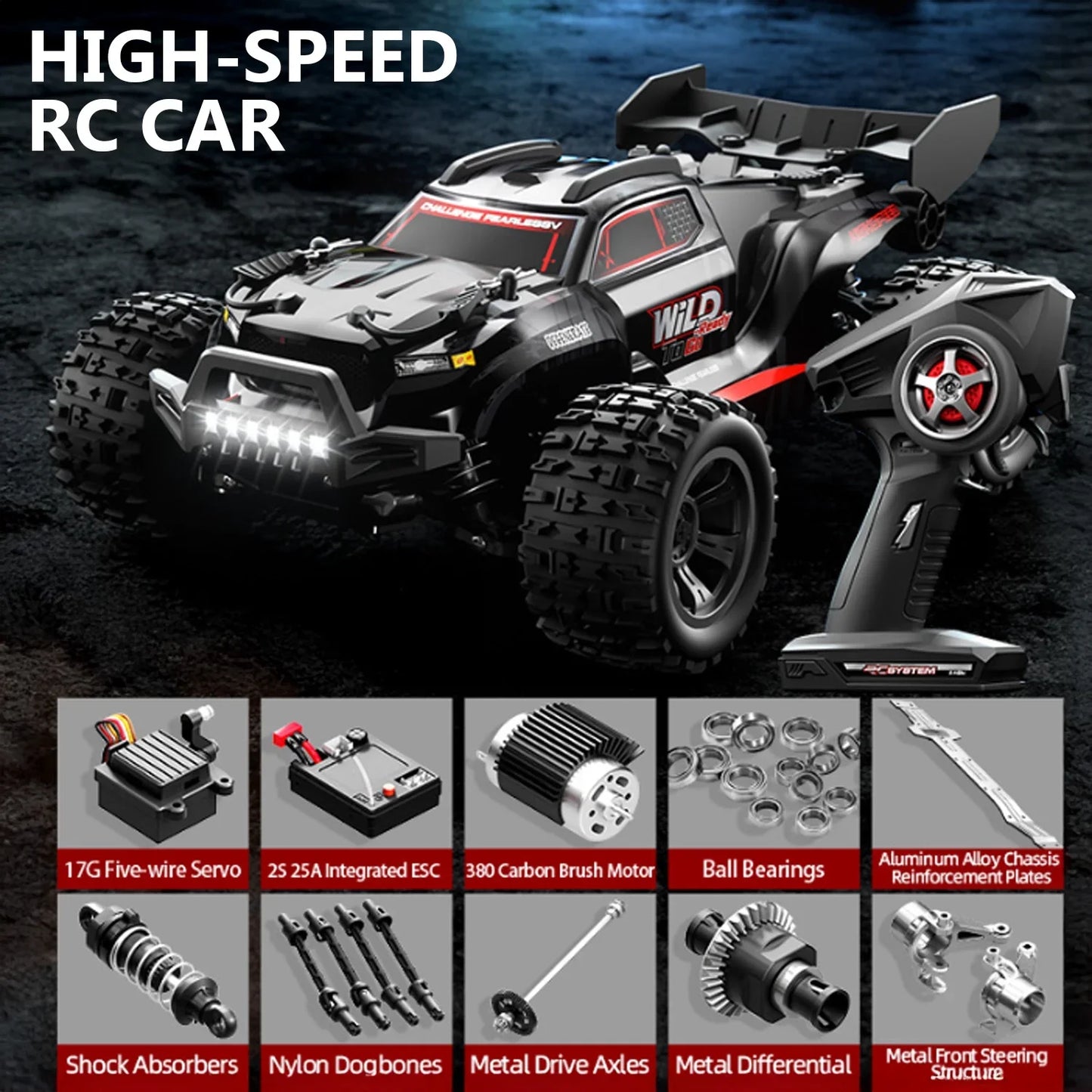 60km/h 4WD Brushless Off-Road