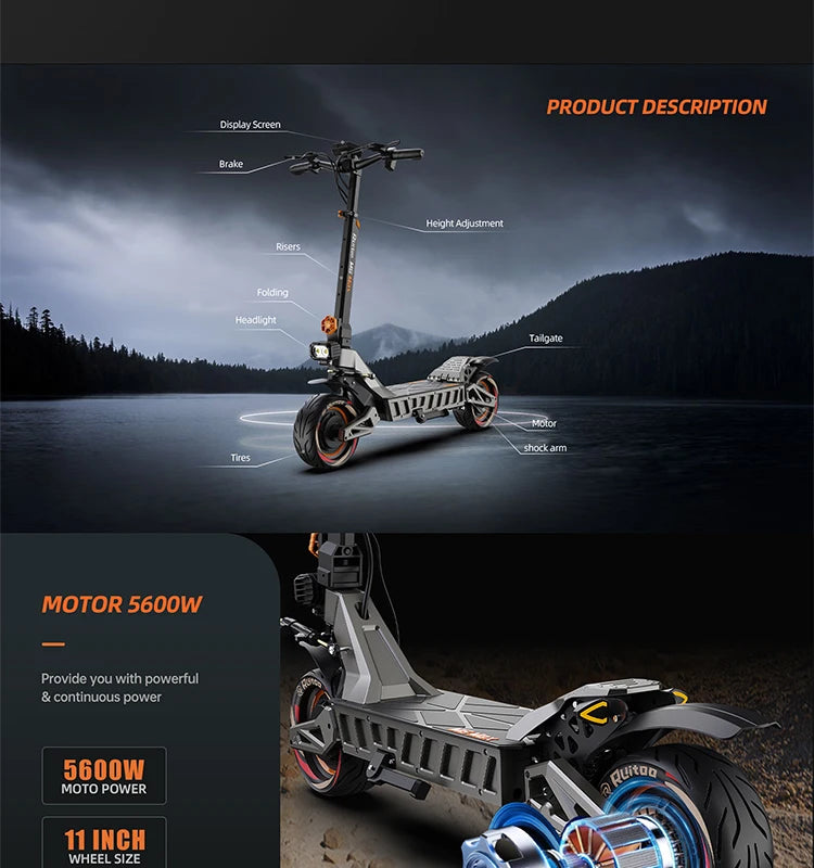 Ruitoo M6Max Dual Motor Scooter