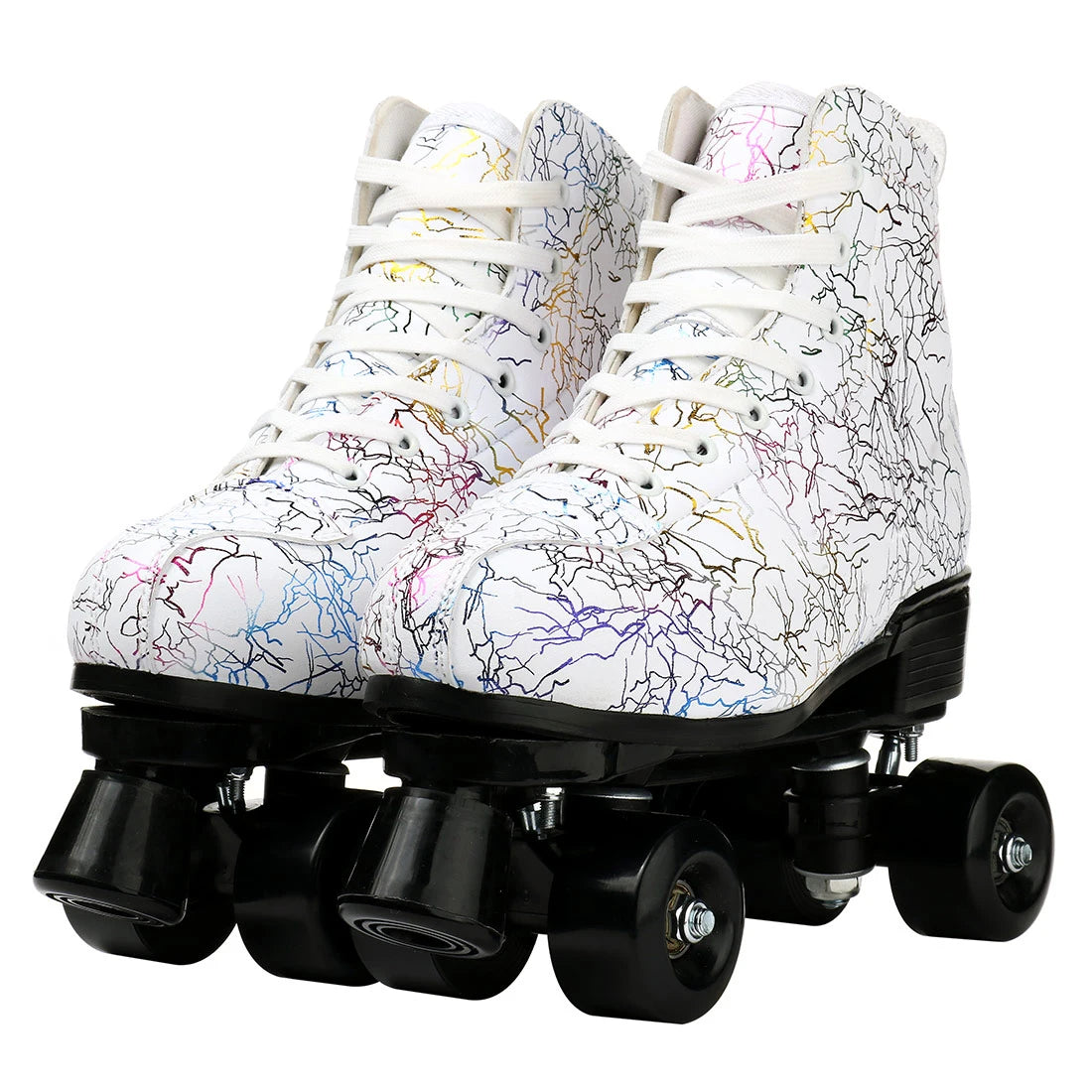 Flashing Quad Roller Skates