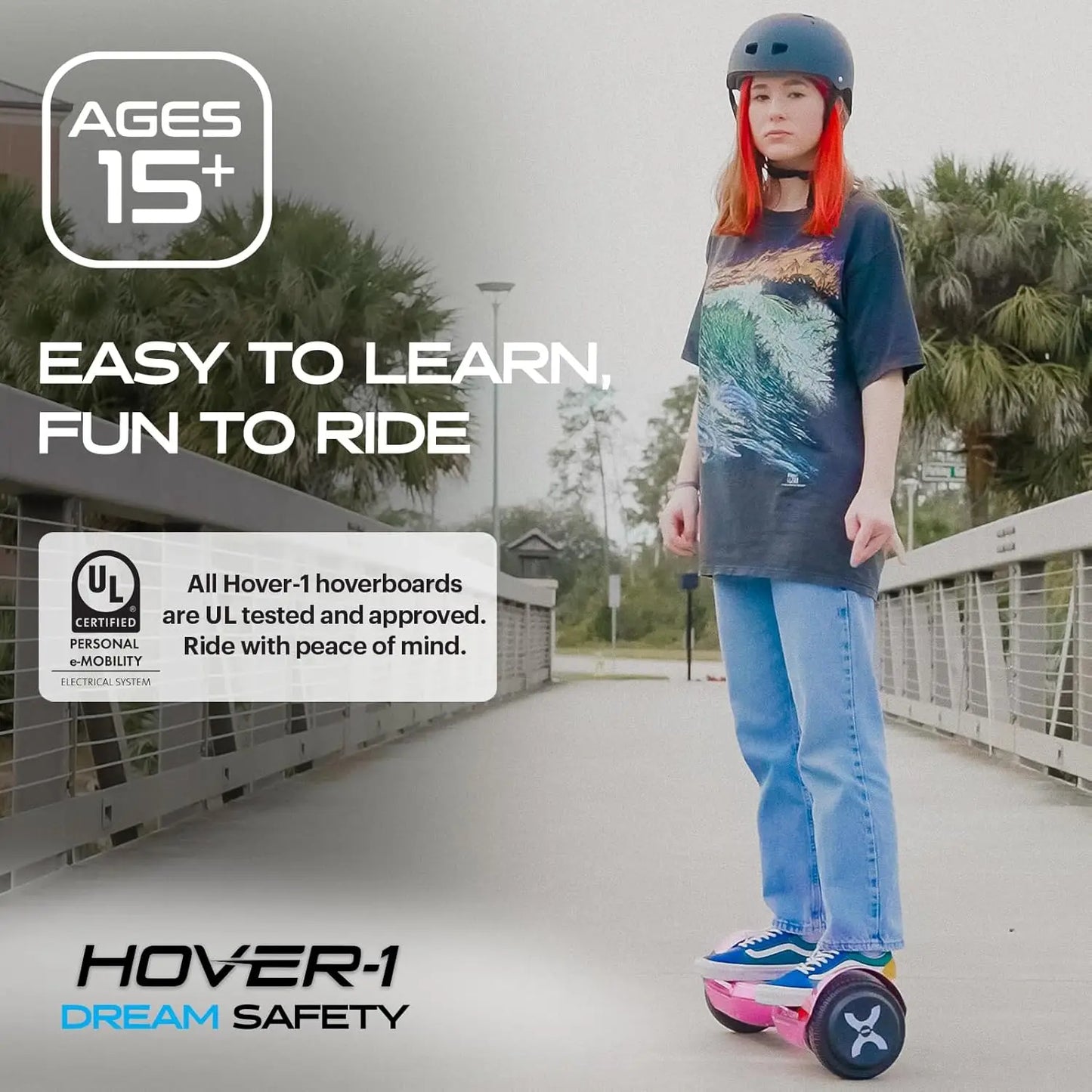 Hover-1 Dream Hoverboard - White