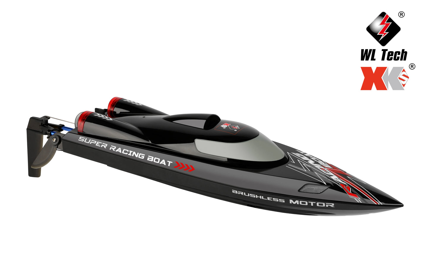 Racing Speedboat with 2 Batteries