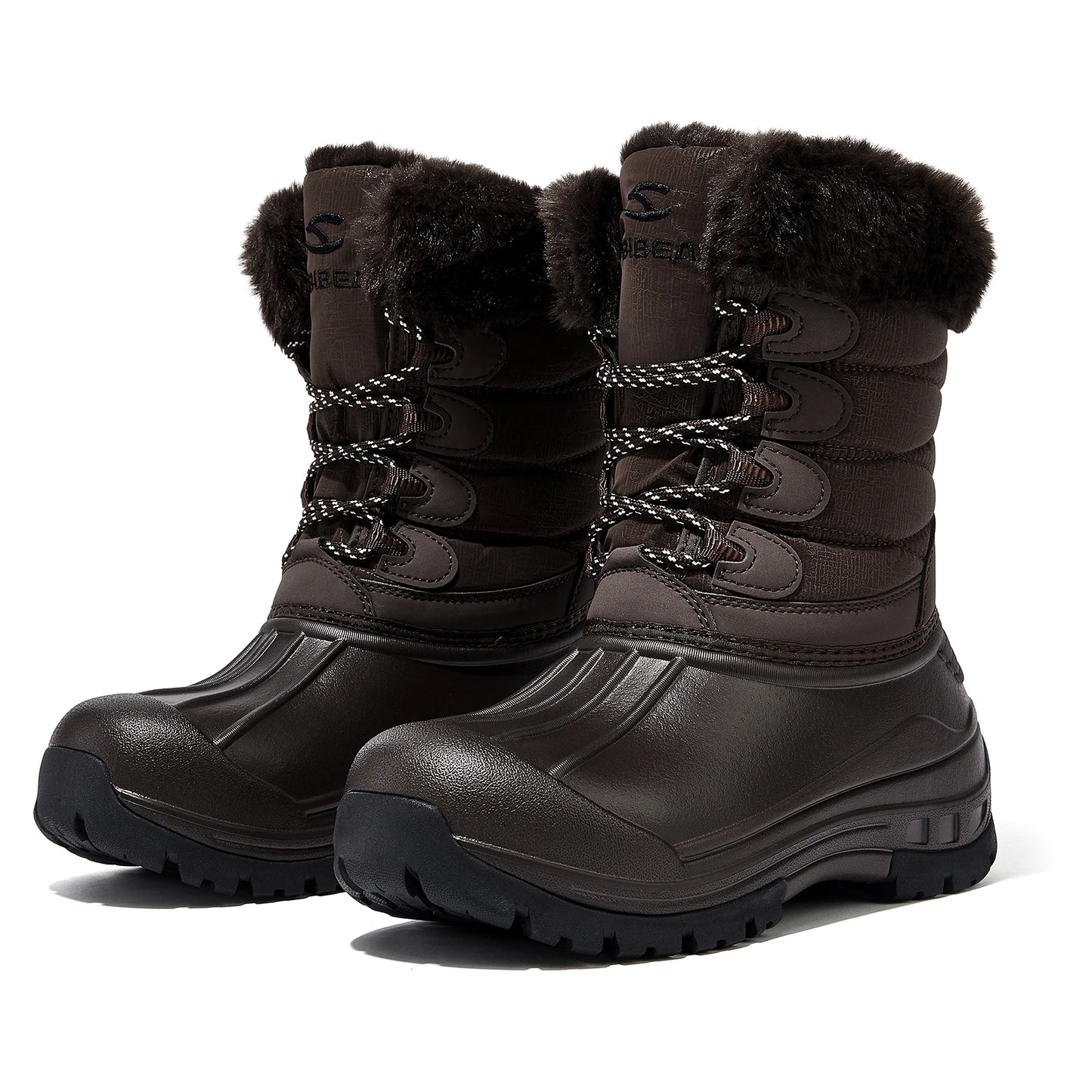 HOBIBEAR Women’s Snow Boots – Faux Fur & Waterproof