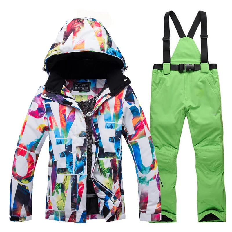 Women's Snowboard Suit – Windproof & Warm