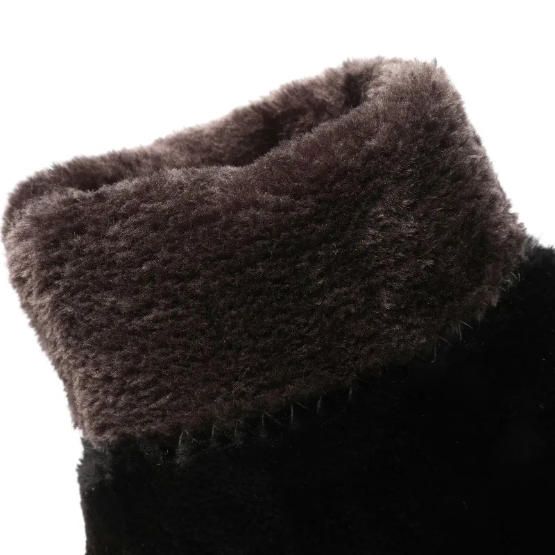 Women’s Winter Wedge Boots – Waterproof & Fur Lined