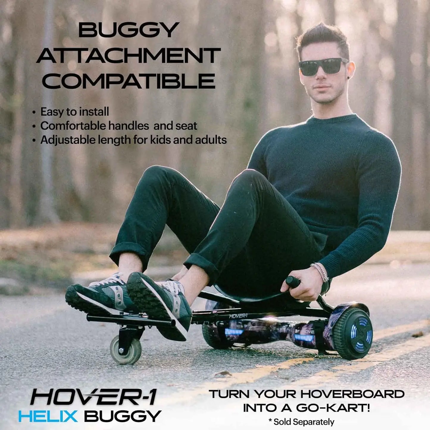 Hover-1 Helix Hoverboard - Gray