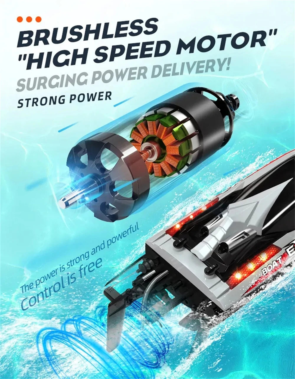 4WD Speedboat Style Racer