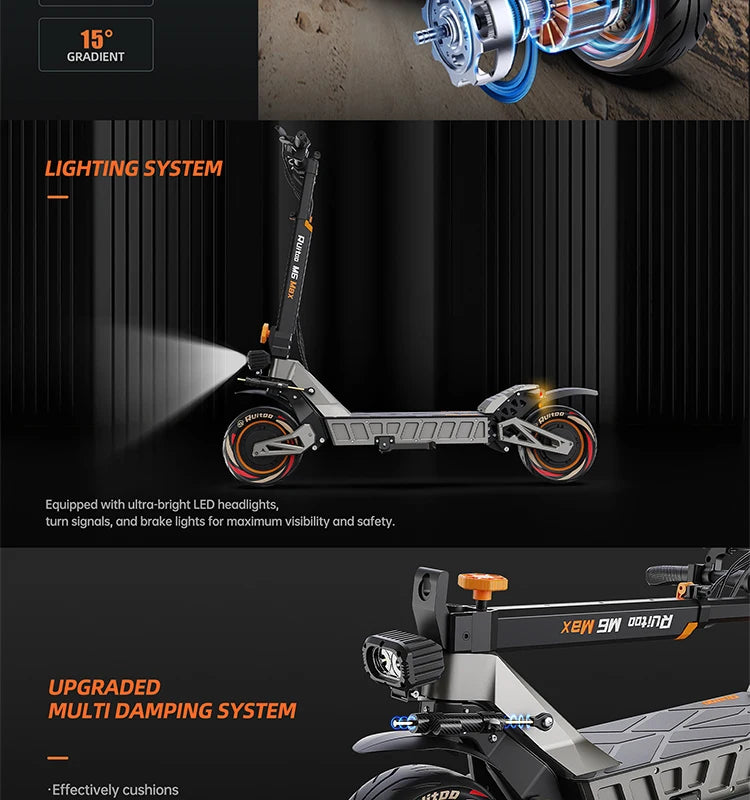 Ruitoo M6Max Dual Motor Scooter