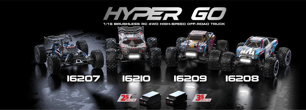 HYPER GO 1/16 RC Car 70KM/H