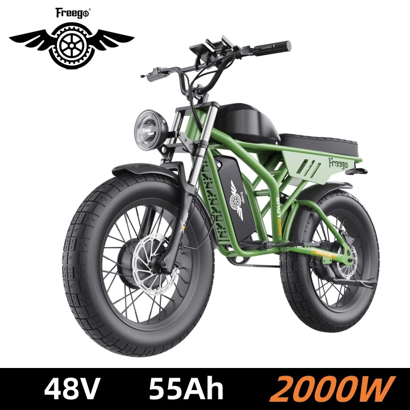 Freego F3 Pro Max Retro Electric Bike