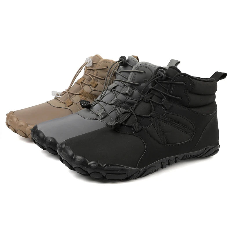Men’s Ski Snow Boots – Waterproof & High Top