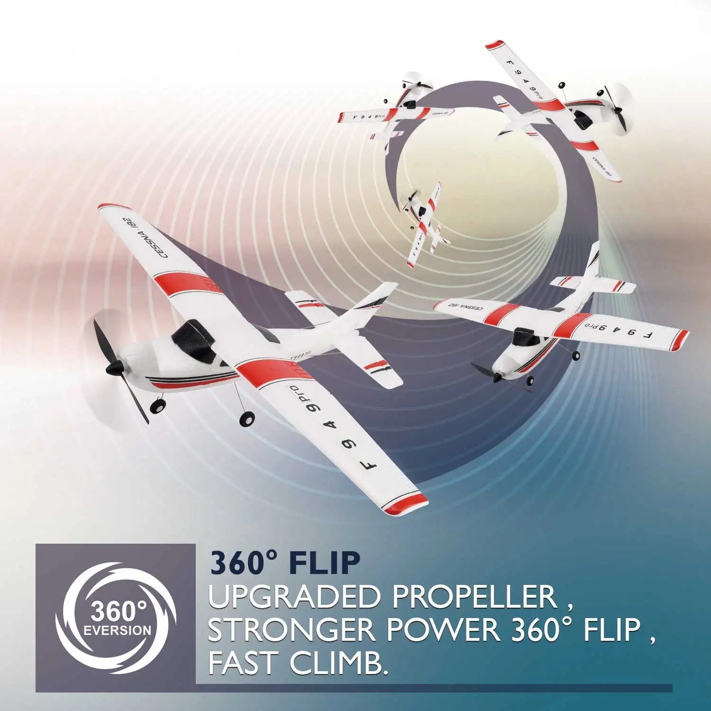 3CH Fixed Wing with Gyroscope