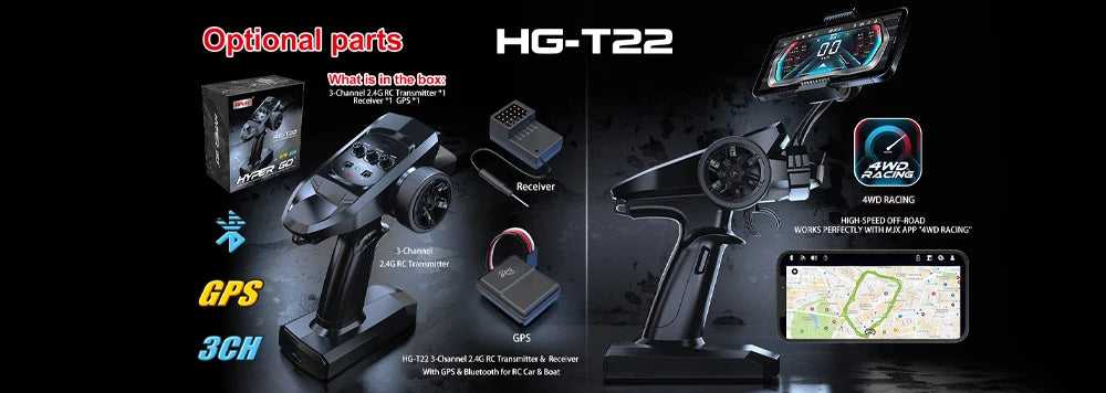 HYPER GO 1/16 RC Car 70KM/H