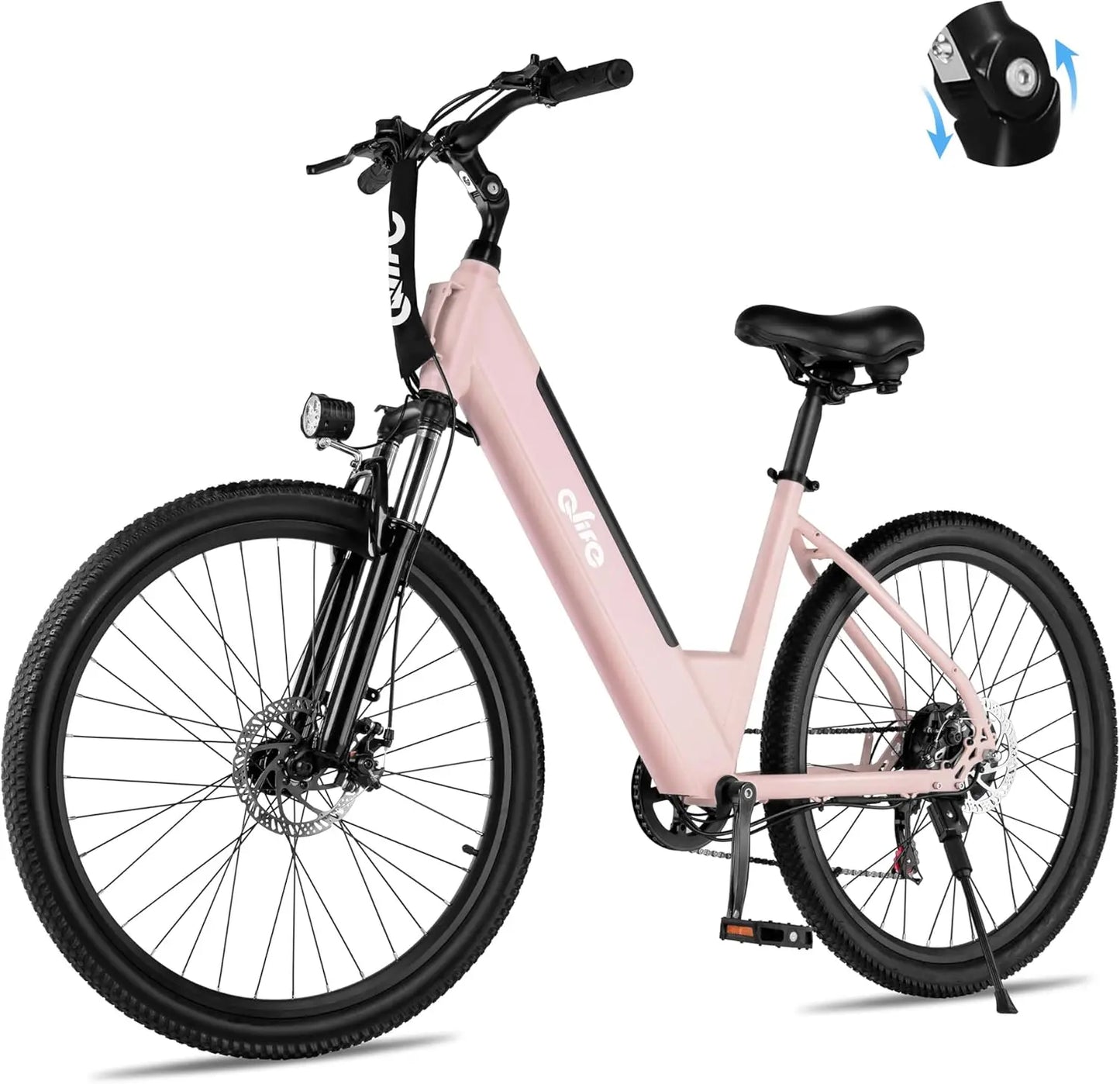 2.1" Tire, 22MPH, 7-Speed Commuter Ebike