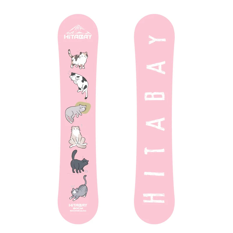 Pink Cat Snowboard – Kids
