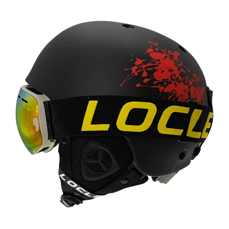 LOCLE Molded Ski Helmet