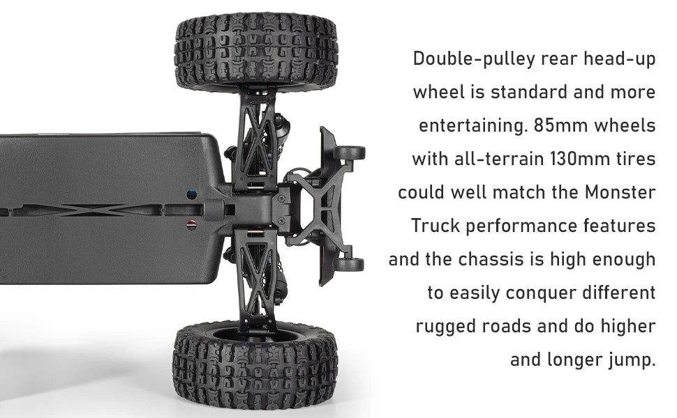 4WD Monster Truck with Electric Power