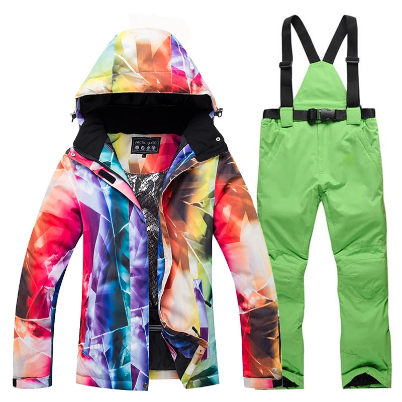 Women's Snowboard Suit – Windproof & Warm